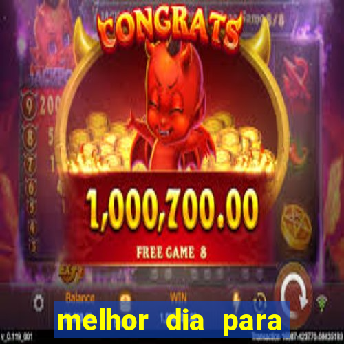 melhor dia para jogar fortune tiger