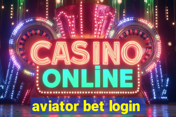 aviator bet login