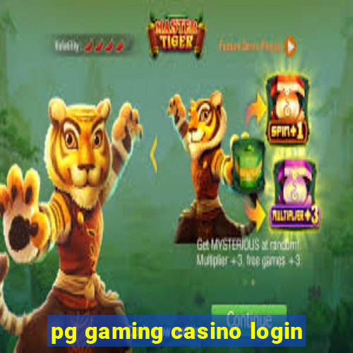 pg gaming casino login